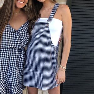 Gingham jumper